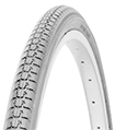 BICYCLE TIRE 22 X 1-3/8 WHEELCHAIR GREY